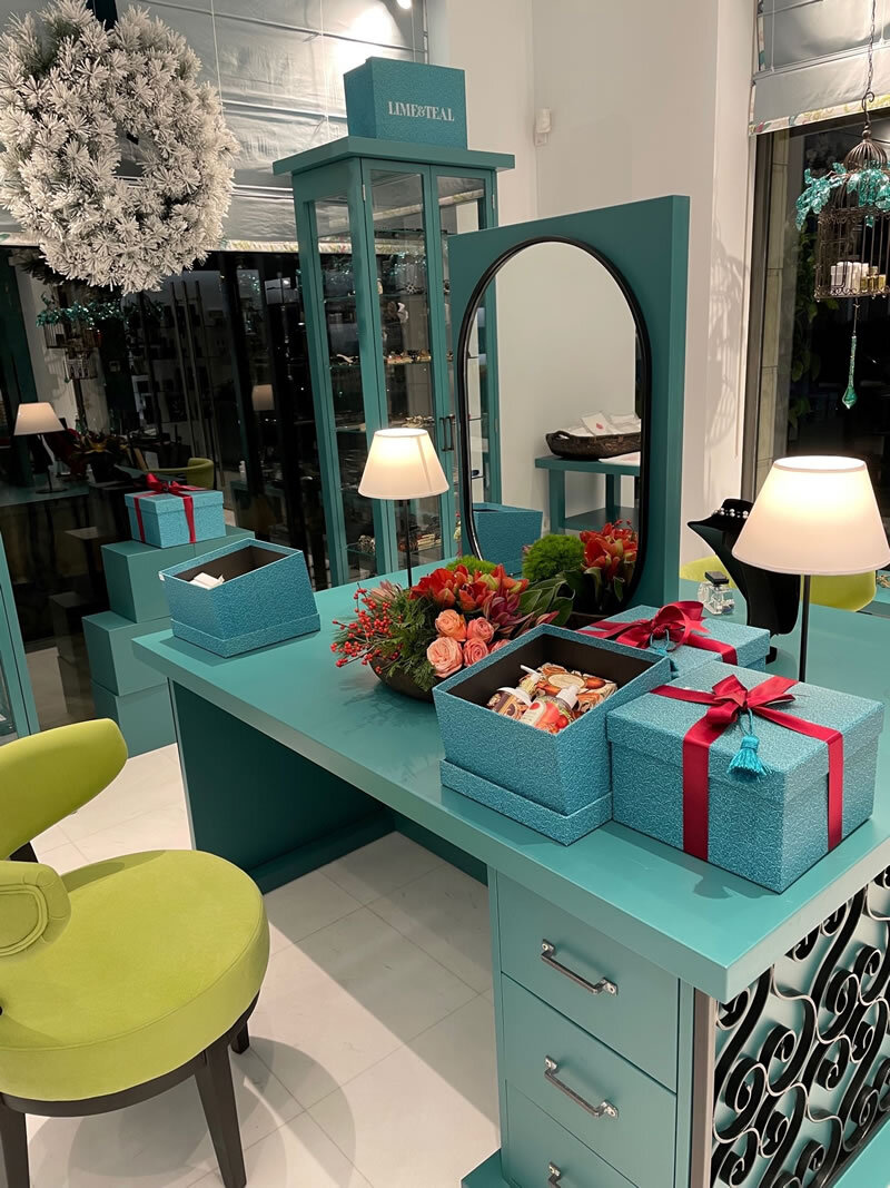 Lime & Teal store